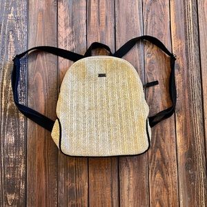 ROXY Here Comes The Sun  Natural Straw Bag -small